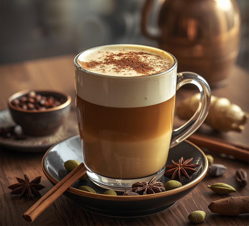 Przepis na Masala Chai Latte z Masala Chai Leo Tea